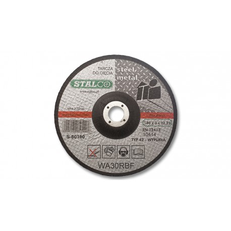 TARCZA METAL WYPUKŁA 115X3,0
