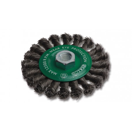 SZCZOTKA TARCZOWA 100MM SPLATANA